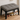 Scandinavian Shoe Storage Bench with Solid Wood Frame & PU Leather Seat Benches
