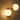 Modern Iron Wall Sconce Lighting with Dual Glass Ball Accent for Bedrooms & Corridors Lighting