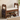 Vintage Shoe Storage Bench with Armrests with Walnut Entryway Seat Benches