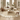 Montrella - Luxury Beige Round Carpet Rug with Minimalist Stripe Design for Living Room or Bedroom Rugs
