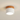Button Wood Flush Mount Ceiling Light - Minimalist Aluminum Fixture with Wood Accent Lighting