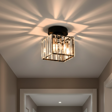 Elegant Flush Mount Ceiling Light - Modern Hallway Illumination Ceiling Lights