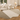Château Vellure - Elegant French Cream Plush Area Rug, Irregular Shape Washable Living Room Rug Rugs