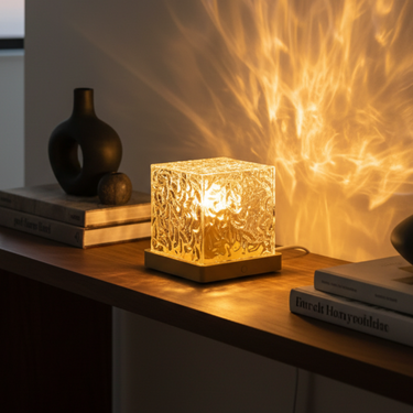 AuroraPrism | Enchanting Colorful LED Light Box with Customizable Patterns Lamps