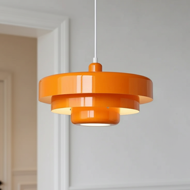 Architectural Pagoda Pendant Light - Mid-Century Kitchen Pendant Lighting for Island Pendant Lights