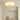 Elegant Flush Mount Ceiling Light - Art Deco Glass Fixture with Warm Ambiance Lighting