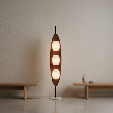 Totemé | Elegant Modern Floor Lamp with Adjustable LED Lighting Floor Lamps