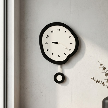 Contemporary Large Wall Clock - Unique Modern Design & Silent Movement Wall Clocks