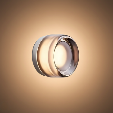 Rondel - Modern Wall Sconce Lighting with Softly Textured LED Glow Wall Light