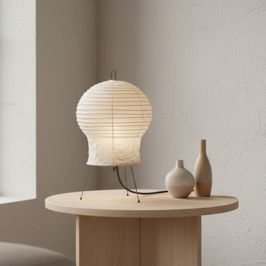 Akari Paper Table Lamp - Minimalist Design for Bedroom & Living Room Lamps & Lighting