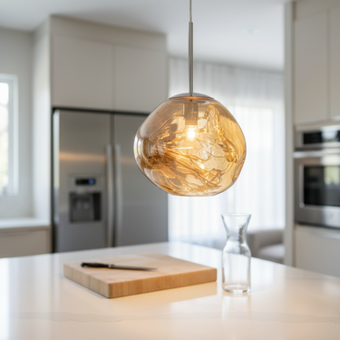 Nova Pendant Light - Celestial Sphere Kitchen Pendant Lighting for Island Lighting