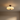 Hanami Semi-Flush Mount Light Fixture with Floral Shade and Wood Accent Flush Mount Lights