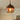 NordLuna Scandinavian Ceiling Lamp - Wooden Light Fixture with Tinted Glass, Adjustable Height for Dining Room & Living Spaces Ceiling Light