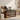 Creative Dog-Shaped Shoe Storage Bench with Bamboo Base for Entryway Benches