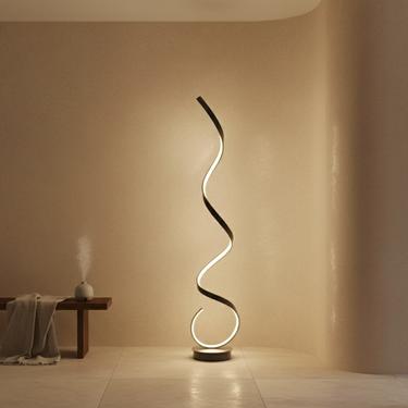 Spira | Modern Dimmable LED Spiral Floor Lamp for Living Room Floor Lamps