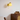 Art Deco Wall Light - Elegant Frosted Glass Sconce with Metal Bracket Lighting