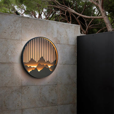 Elegant Outdoor Wall Lantern - Integrated LED Outdoor Wall Light Outdoor Lighting