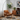 Kimala Modern Arc Floor Lamp - Black Metal Base with Fabric Shade Floor Lamps