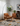 Kimala Modern Arc Floor Lamp - Black Metal Base with Fabric Shade Floor Lamps