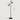 Modern Adjustable Dual-Head Black Floor Lamp for Stylish Lighting Floor Lamps