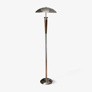 Modern Chrome Floor Lamp - Elegant Standing Lamp for Living Room Floor Lamps
