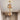 Modern Copper Flush Mount Ceiling Light Fixture for Hallway & Living Room Lighting
