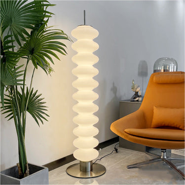 Nordic Style Modern Floor Lamp with Glass Shades for Living Room Floor Lamps