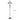 Modern Chrome Floor Lamp - Elegant Standing Lamp for Living Room Floor Lamps