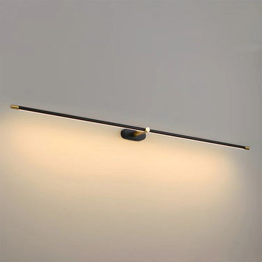 Sleek Iron LED Wall Light for Modern Bathroom Interiors Wall Lighting