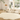 Château Vellure - Elegant French Cream Plush Area Rug, Irregular Shape Washable Living Room Rug Rugs