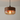 NordLuna Scandinavian Ceiling Lamp - Wooden Light Fixture with Tinted Glass, Adjustable Height for Dining Room & Living Spaces Ceiling Light