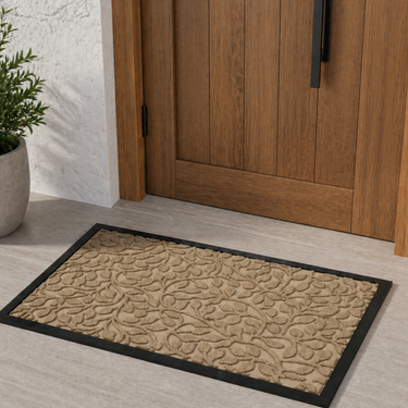 VelourMat - Stylish Non-Slip Outdoor Mat, Durable Rubber Welcome Door Mat Door Mats