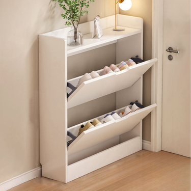 Eco-Friendly Minimalist Shoe Storage Cabinet - Stylish Shoe Organizer Shoe Cabinets