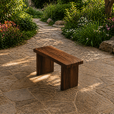 Elegant Pine Wood Shoe Storage Bench for Entryway & Living Room Benches