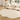 Château Vellure - Elegant French Cream Plush Area Rug, Irregular Shape Washable Living Room Rug Rugs