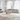 Château Vellure - Elegant French Cream Plush Area Rug, Irregular Shape Washable Living Room Rug Rugs