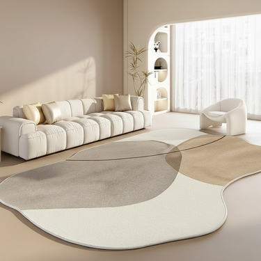 Novara Area Rug | Plush Japanese-Inspired Non-Slip Carpet for Living Room or Bedroom Rugs
