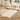 Château Vellure - Elegant French Cream Plush Area Rug, Irregular Shape Washable Living Room Rug Rugs