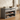 Modern Minimalist 3-Tier Shoe Storage Cabinet - PU Leather & Wood Organizer Shoe Storage