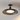 Outdoor Waterproof Ceiling Light IP65 | Black Round Semi Flush Mount Fixture for Patio Porch Lighting Outdoor Lighting