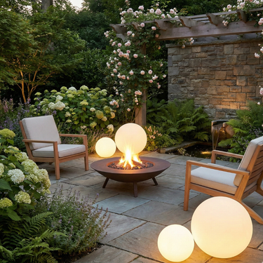Orbella - LED Garden Ball Light | Weather Resistant Outdoor Lamp With Remote Outdoor Lighting