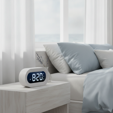 Gentle Wake Sunrise Alarm Clock with Nature Sounds & Dimmable Light