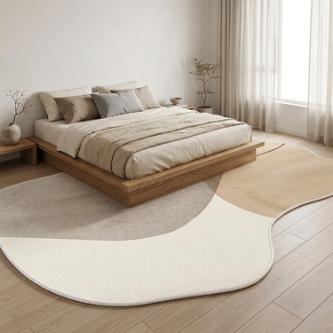 Novara Area Rug | Plush Japanese-Inspired Non-Slip Carpet for Living Room or Bedroom Rugs