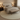 Montrella - Luxury Beige Round Carpet Rug with Minimalist Stripe Design for Living Room or Bedroom Rugs