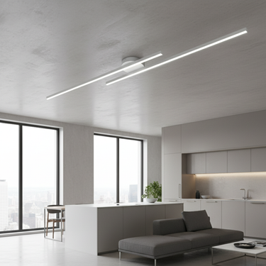 Axis | Modern Sleek Minimalist Linear Ceiling Light Fixture Ceiling Lights