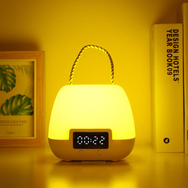 LumaNest Modern LED Table Lamp - Color Changing Nightstand & Desk Lamp
