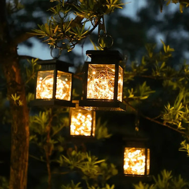 Elegant Solar-Powered Garden Lantern for Outdoor Ambiance Outdoor Lighting