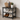 Modern Minimalist Shoe Rack - 2-Tier Shoe Storage Organizer in Wood & Steel Shoe Storage Racks
