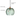 Boho Tropical Palm Leaf Glass Pendant Light - Adjustable Kitchen Hanging Fixture