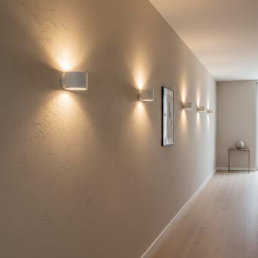 Pivot Easy-Stick – 360° Wireless Dual-Direction LED Wall Sconce, Battery Powered, USB Rechargeable Wall Light